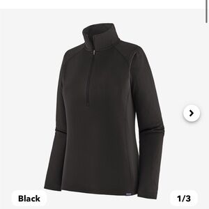 Patagonia Capilene Lightweight 1/4 zip Small Baselayer